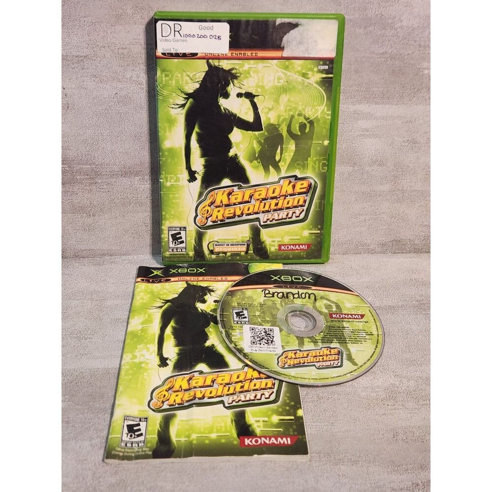Karaoke Revolution Party for Original Xbox